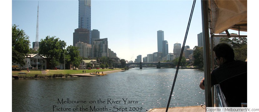 melbourne by the river Yarra