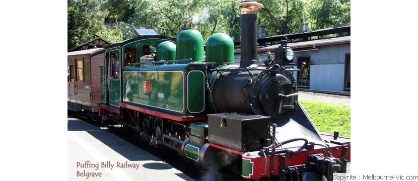 Puffing Billy Railway engine
